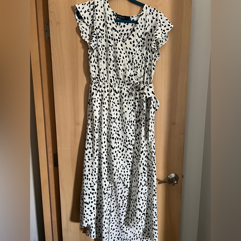 Evelyn wrap dress